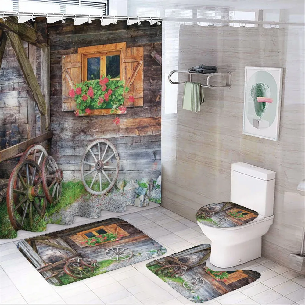Farmhouse Countryside — 4-Piece Bathroom Set preview