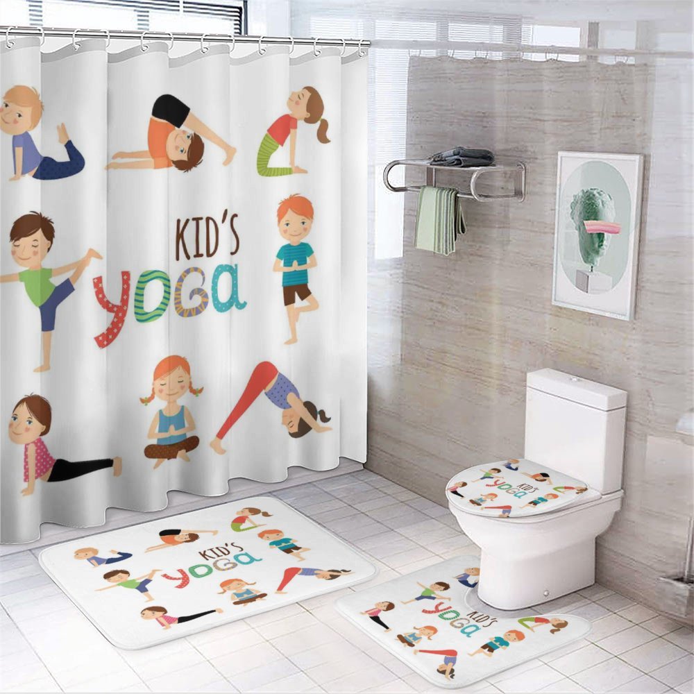 Gymnastics for Children — 4-Piece Bathroom Set preview