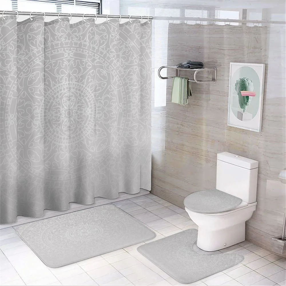 Oriental Design — 4-Piece Bathroom Set preview