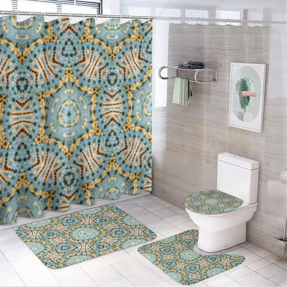 Tribal Bohemian — 4-Piece Bathroom Set preview