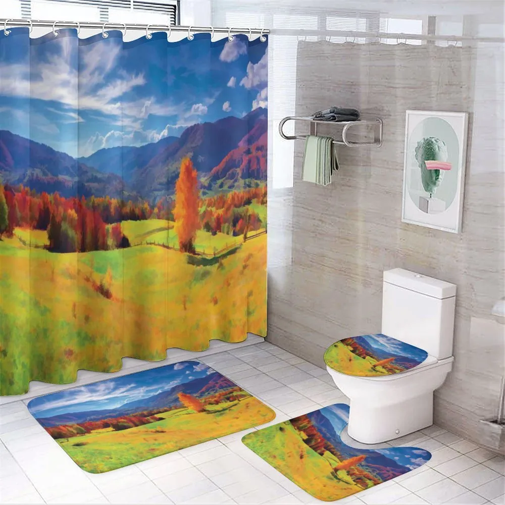 Alpine Mountain Design — 4-Piece Bathroom Set preview