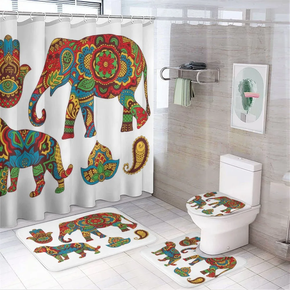 Animals Ornate — 4-Piece Bathroom Set preview