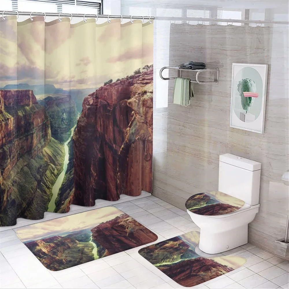 Grand Canyon River — 4-Piece Bathroom Set preview