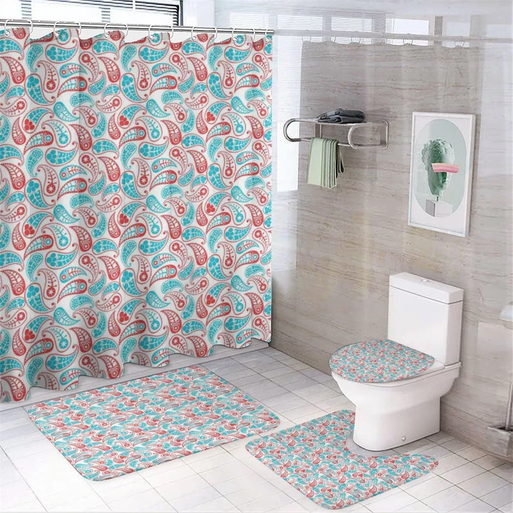 Leaves and Star — 4-Piece Bathroom Set preview