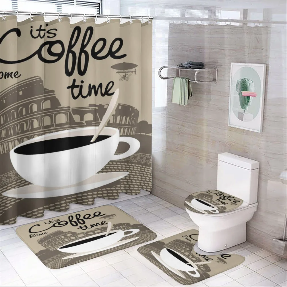 Rome Landmark Drink Cup — 4-Piece Bathroom Set preview
