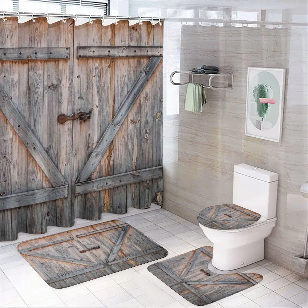American Country Style — 4-Piece Bathroom Set preview