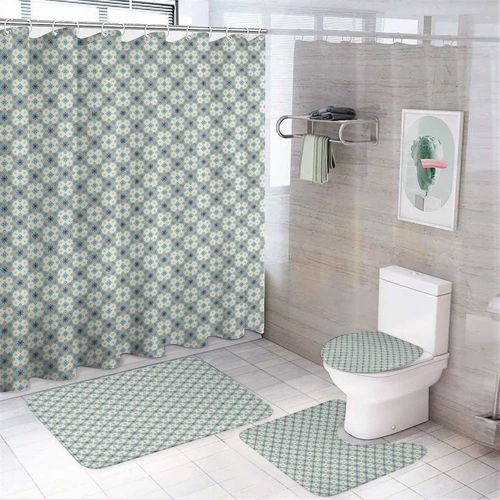 Autumnal Tones Traditional — 4-Piece Bathroom Set preview
