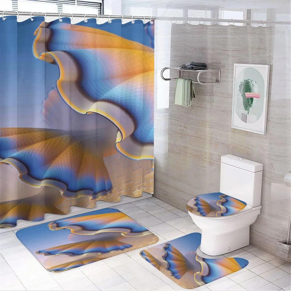 Sci Fi Shell — 4-Piece Bathroom Set preview