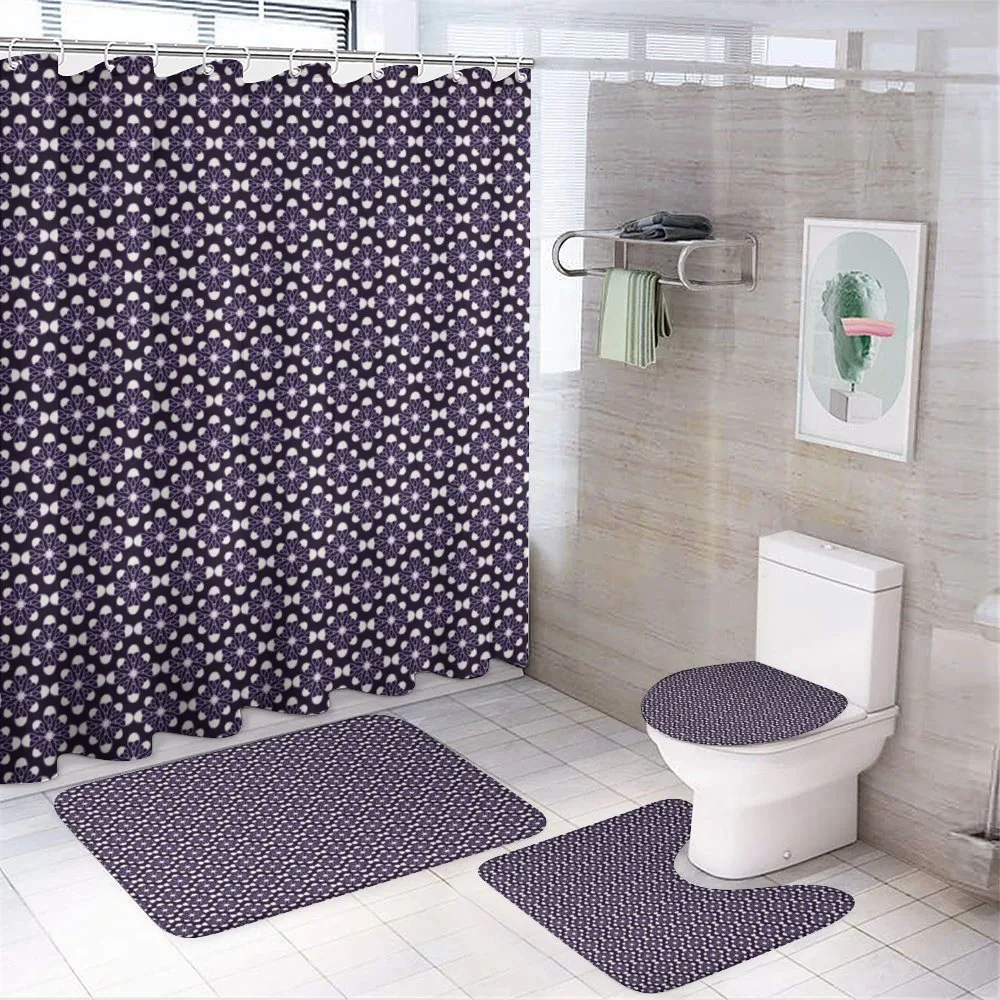 Arful Floral Design — 4-Piece Bathroom Set preview