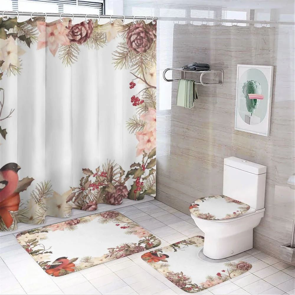 Bullfinch with Cedar — 4-Piece Bathroom Set preview