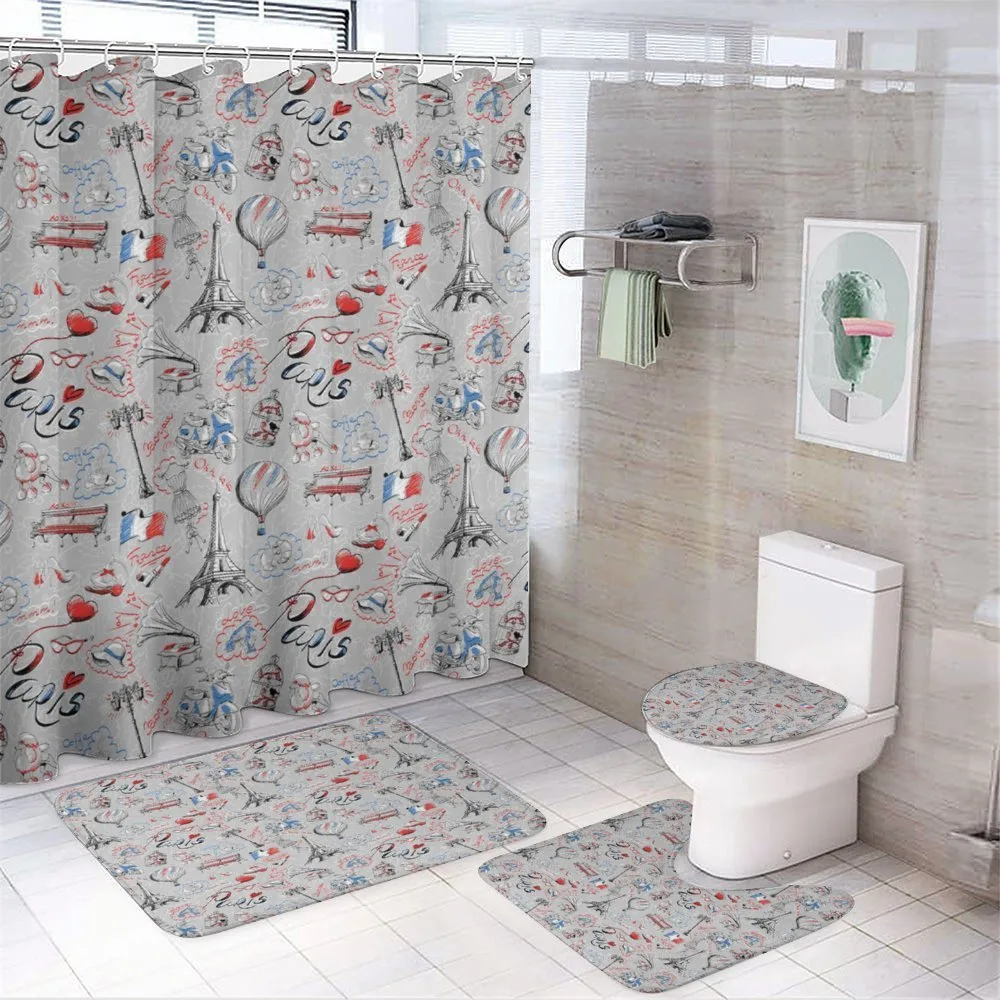 France City of Love — 4-Piece Bathroom Set preview