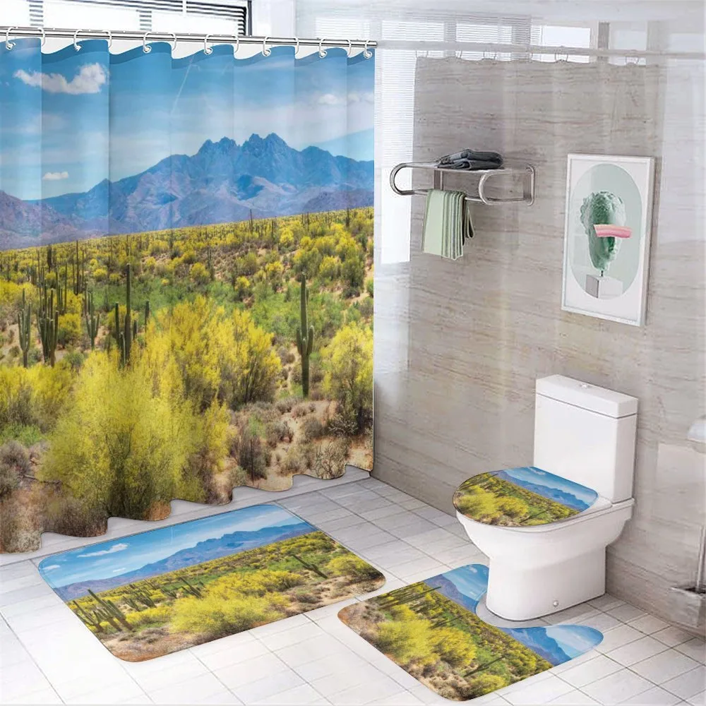 Landscape of Desert — 4-Piece Bathroom Set preview