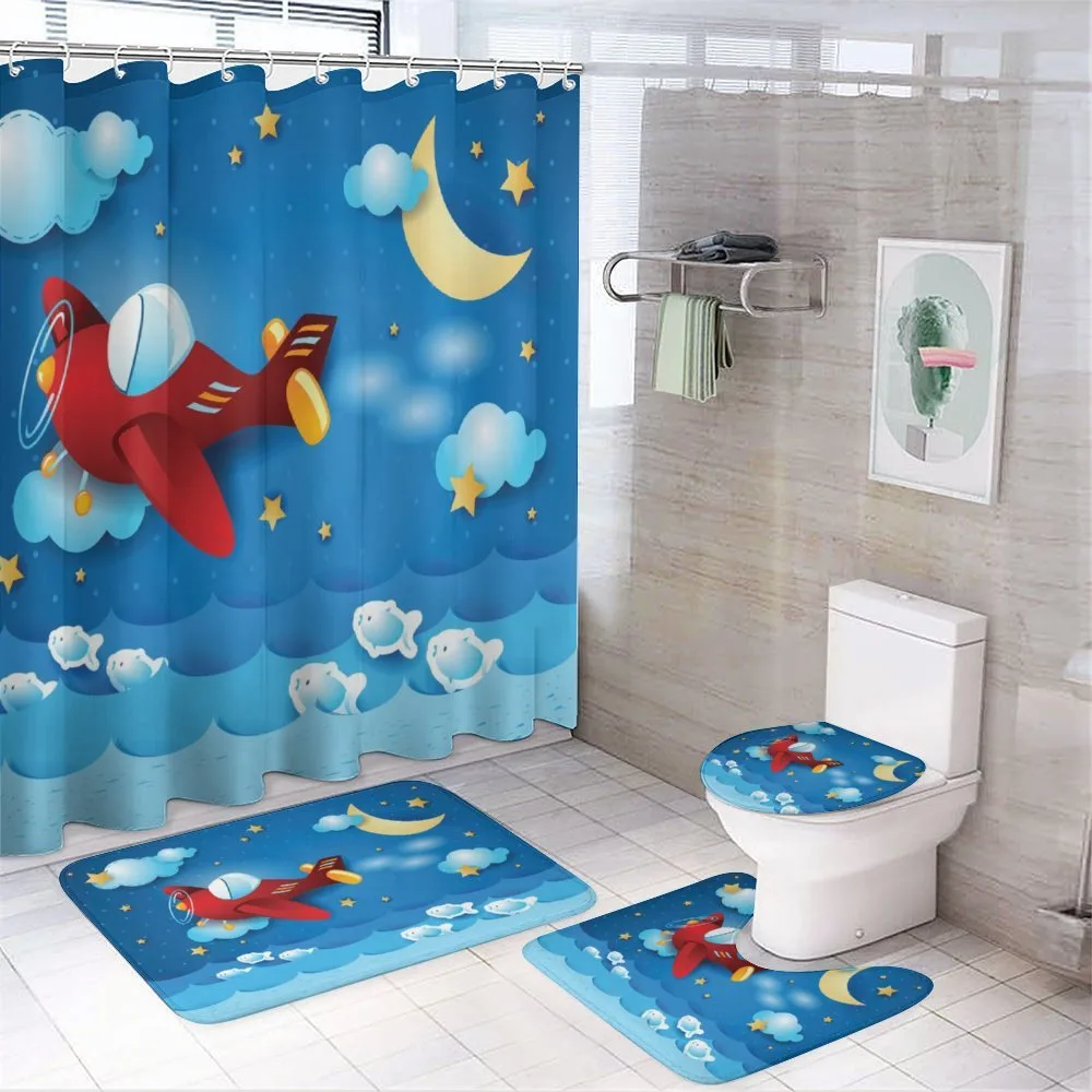 Moon and Stars — 4-Piece Bathroom Set preview