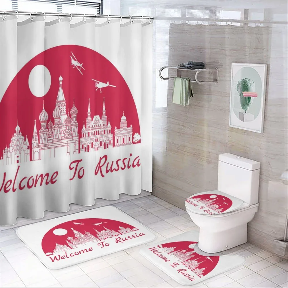 Architecture City Hallmarks — 4-Piece Bathroom Set preview