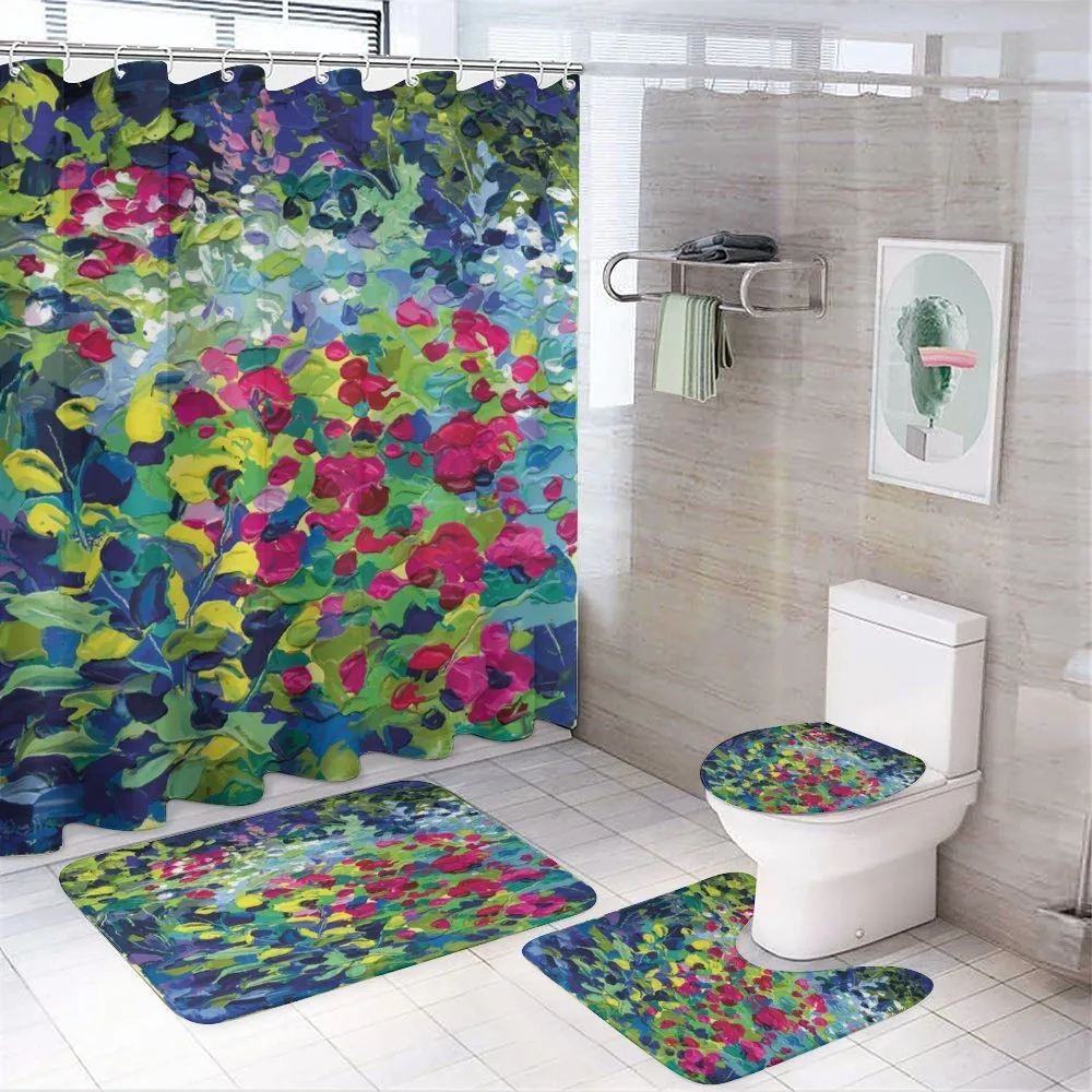 Floral Field Summer — 4-Piece Bathroom Set preview