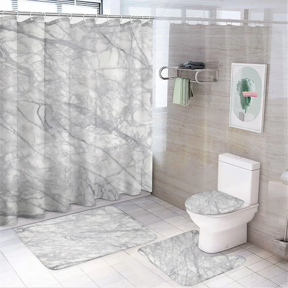 Fracture Lines and Veins — 4-Piece Bathroom Set preview