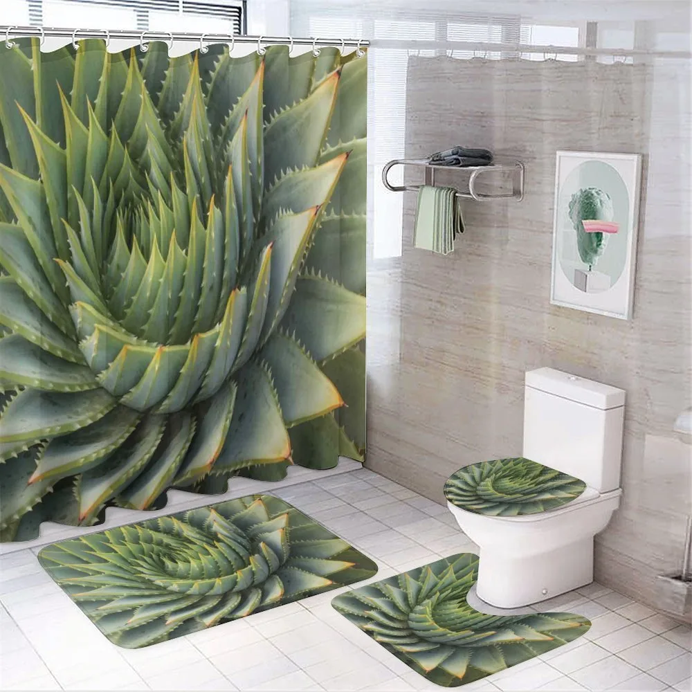 Western Botanic Plant — 4-Piece Bathroom Set preview