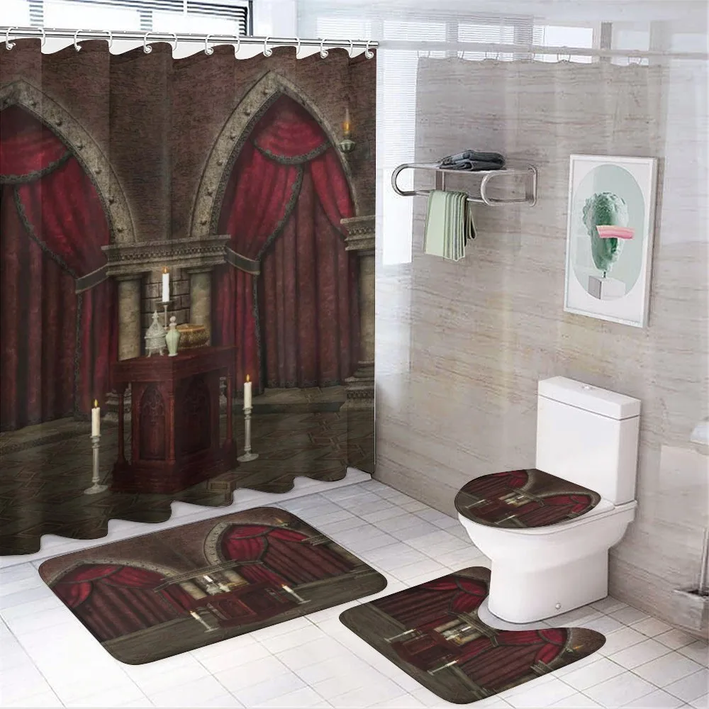Mysterious Room Castle — 4-Piece Bathroom Set preview
