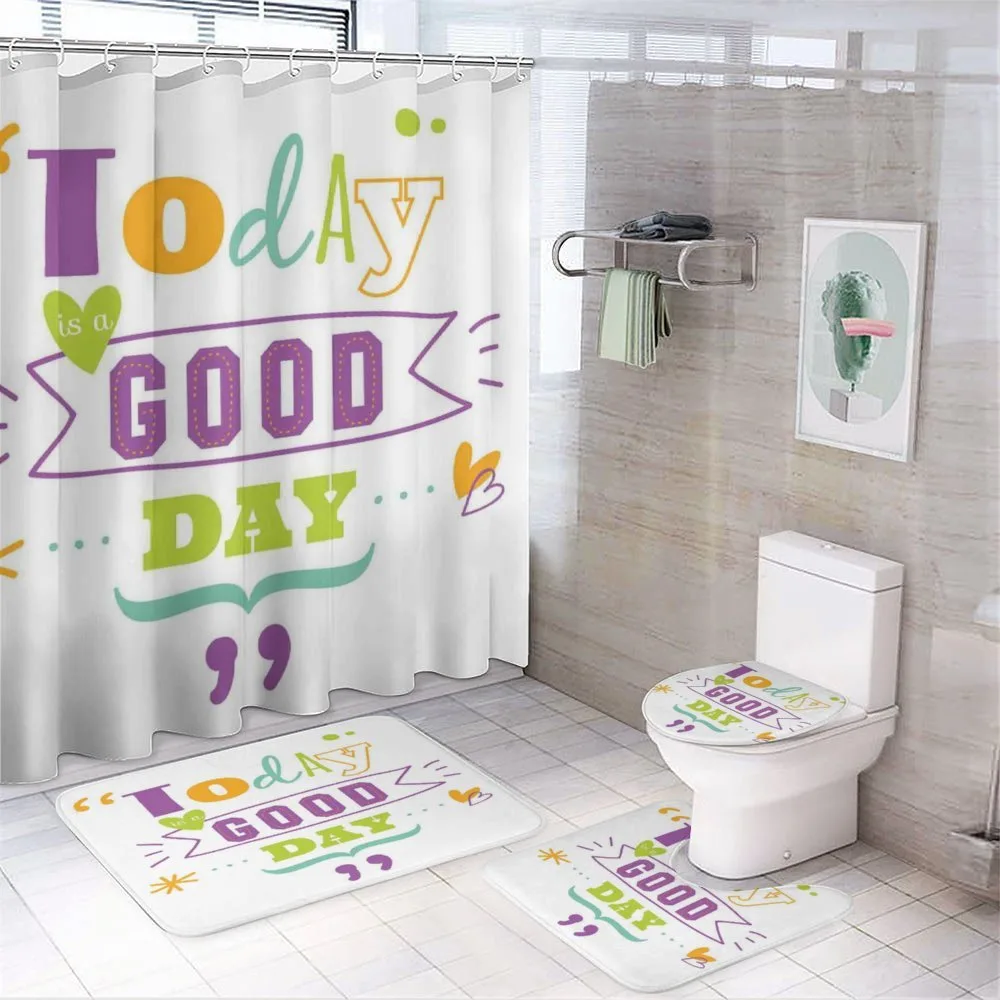 Today is a Day 4-Piece Bathroom Set product video