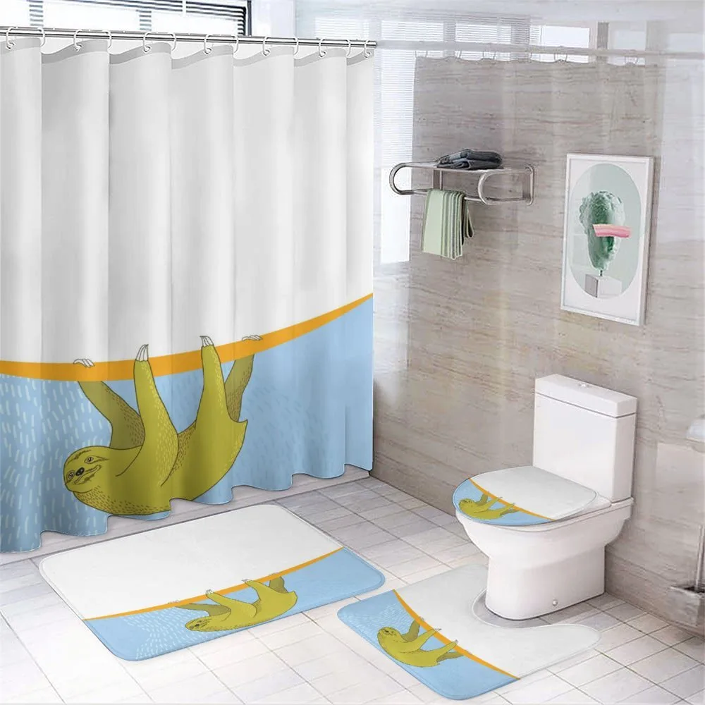Underwater Wildlife Fauna — 4-Piece Bathroom Set preview