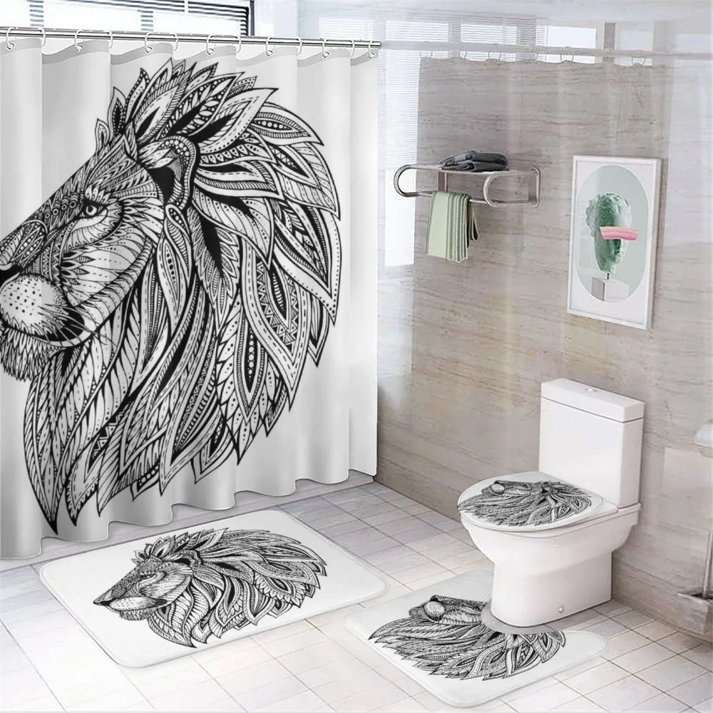 Wild Safari Animal — 4-Piece Bathroom Set preview