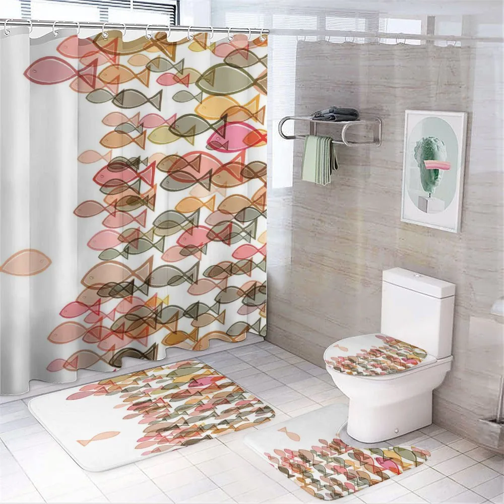 Flock Facing Others — 4-Piece Bathroom Set preview
