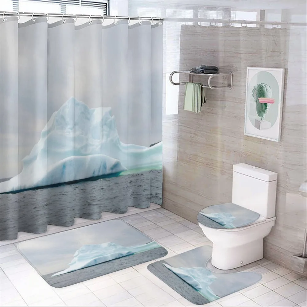 Geographic Rock on Water — 4-Piece Bathroom Set preview