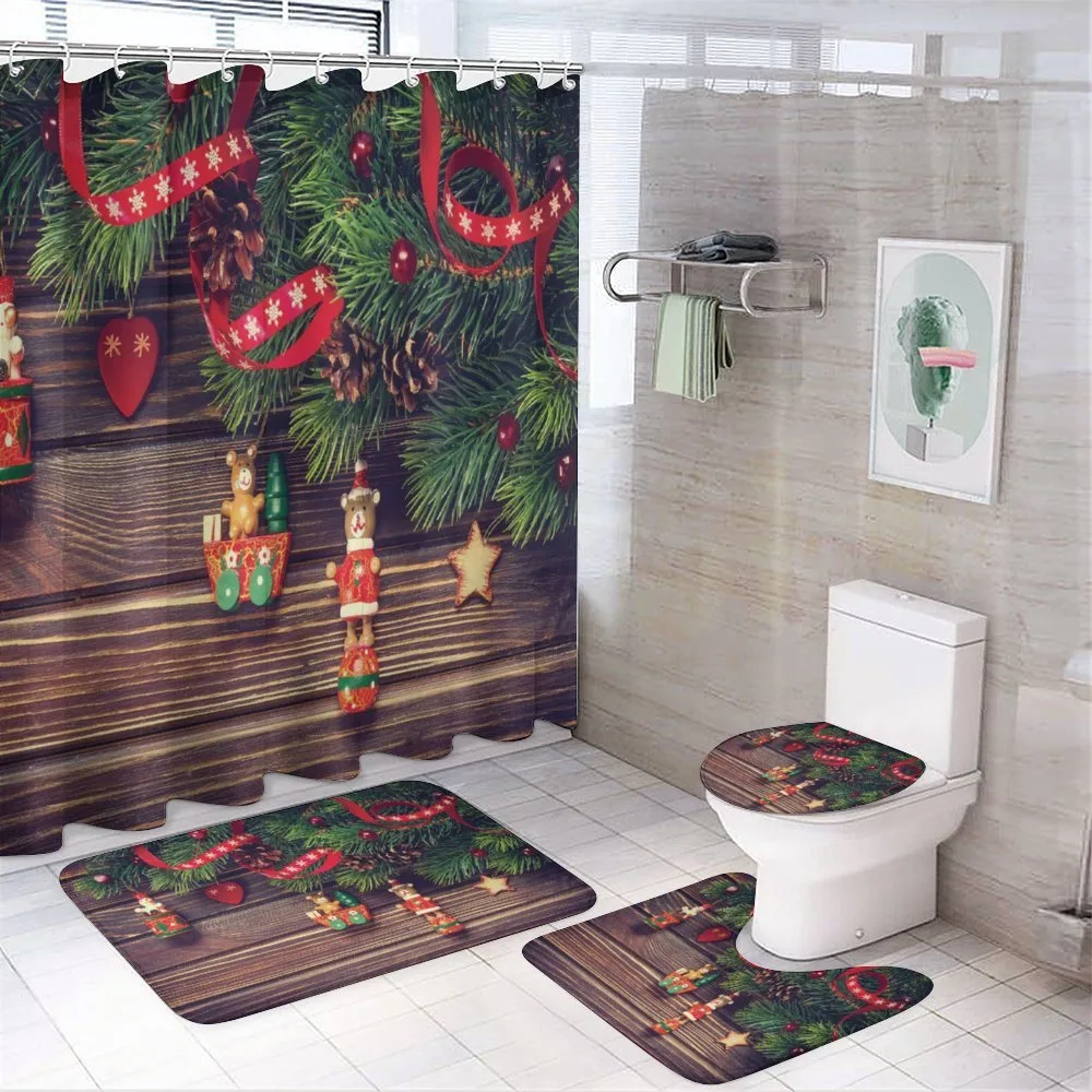 Vintage Toys Wood — 4-Piece Bathroom Set preview