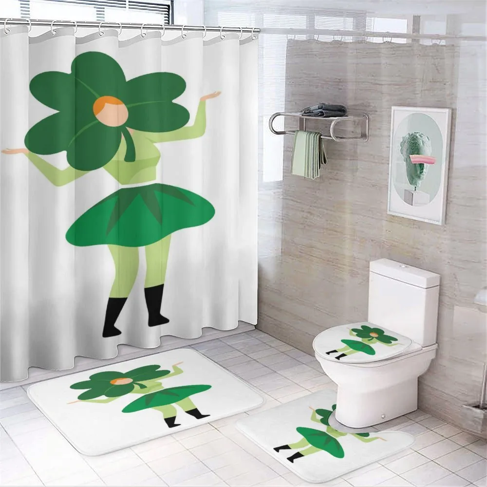 Lucky Clover Hat — 4-Piece Bathroom Set preview
