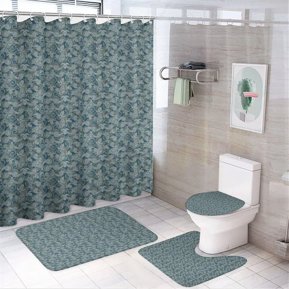 Persian Curved Tip Motif — 4-Piece Bathroom Set preview
