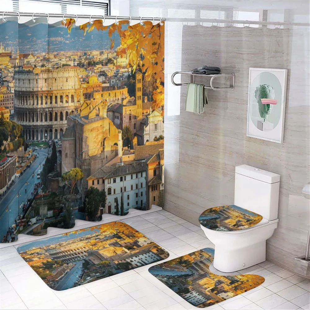 Colosseum View in Rome — 4-Piece Bathroom Set preview
