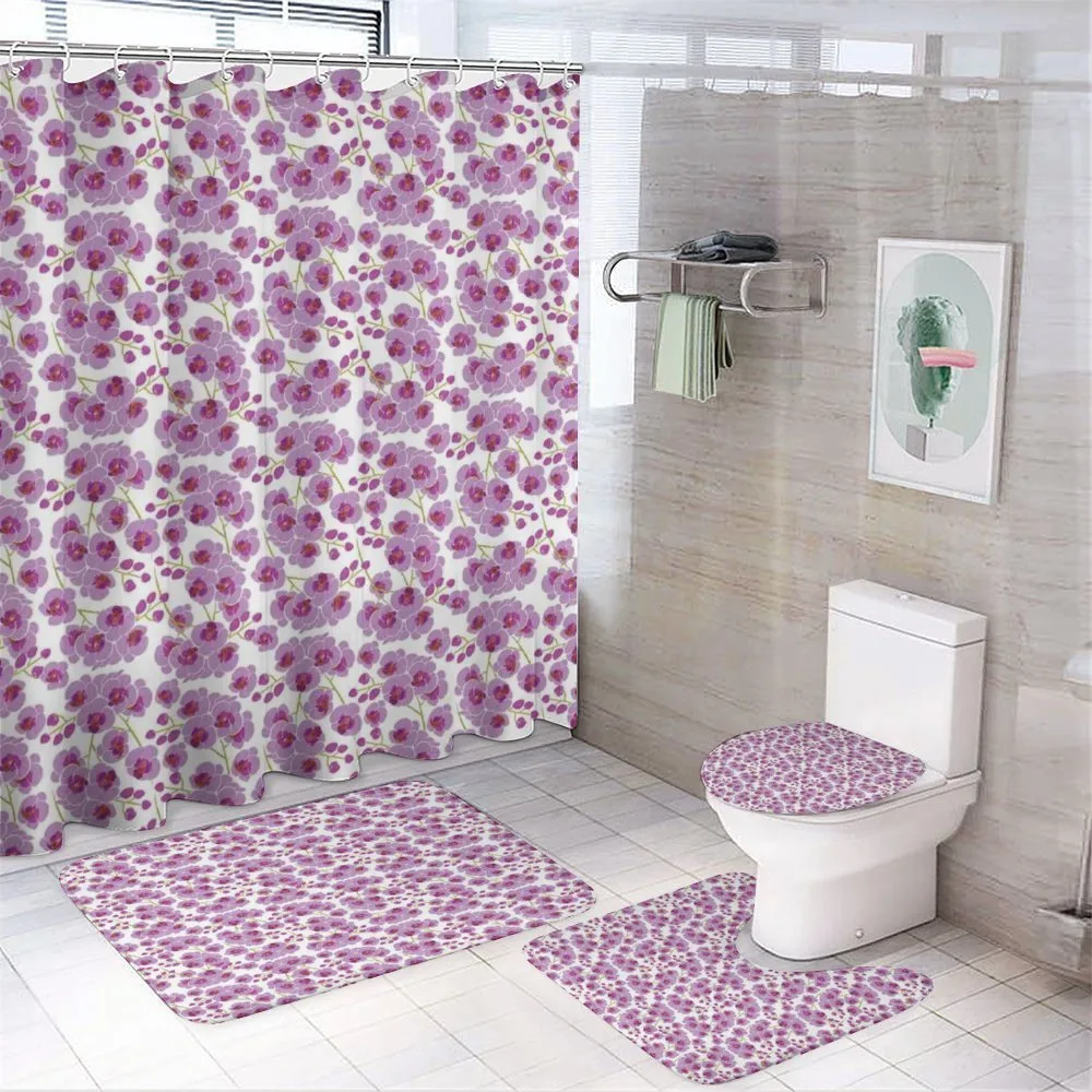 Floral Branches Meadow — 4-Piece Bathroom Set preview