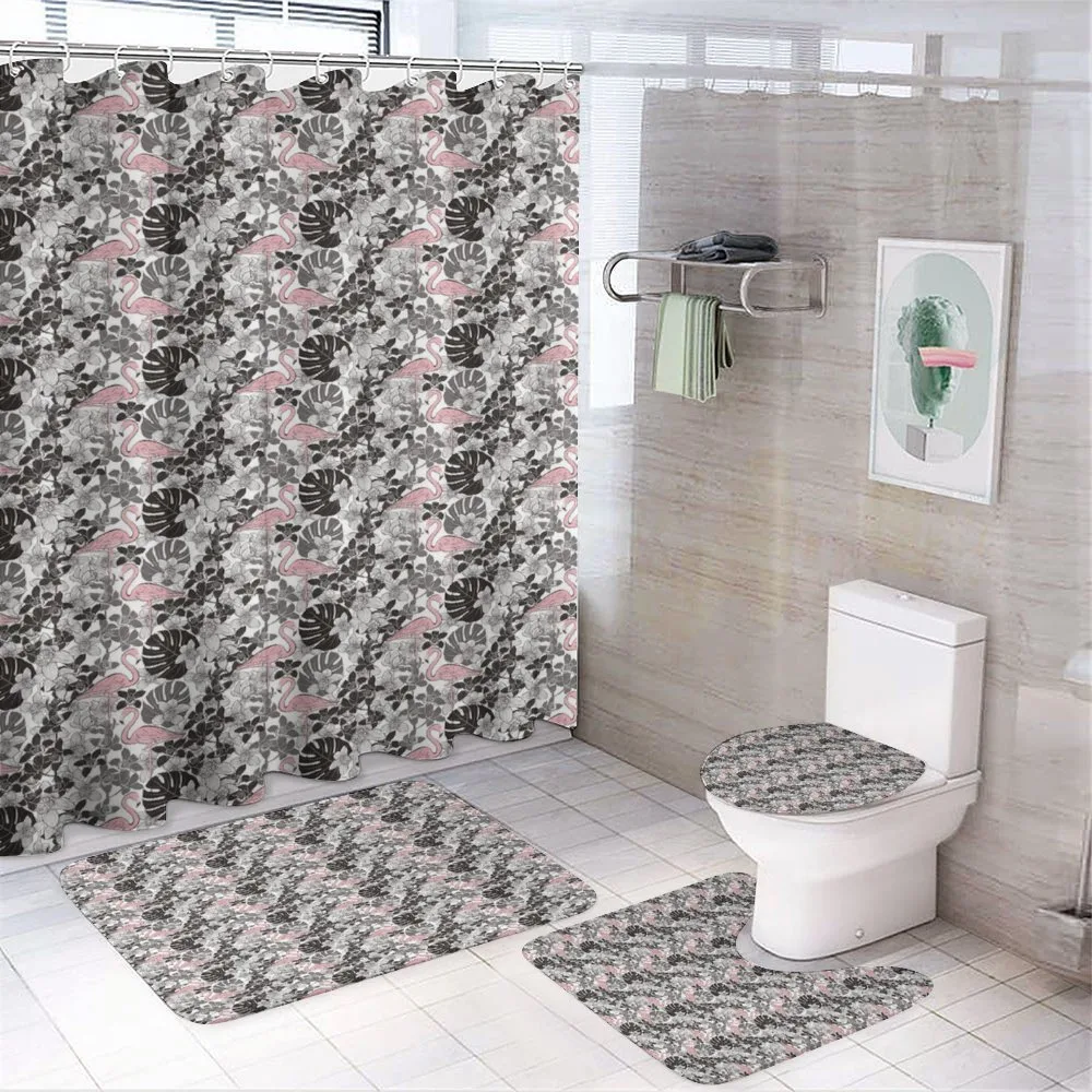 Orchid Palm — 4-Piece Bathroom Set preview