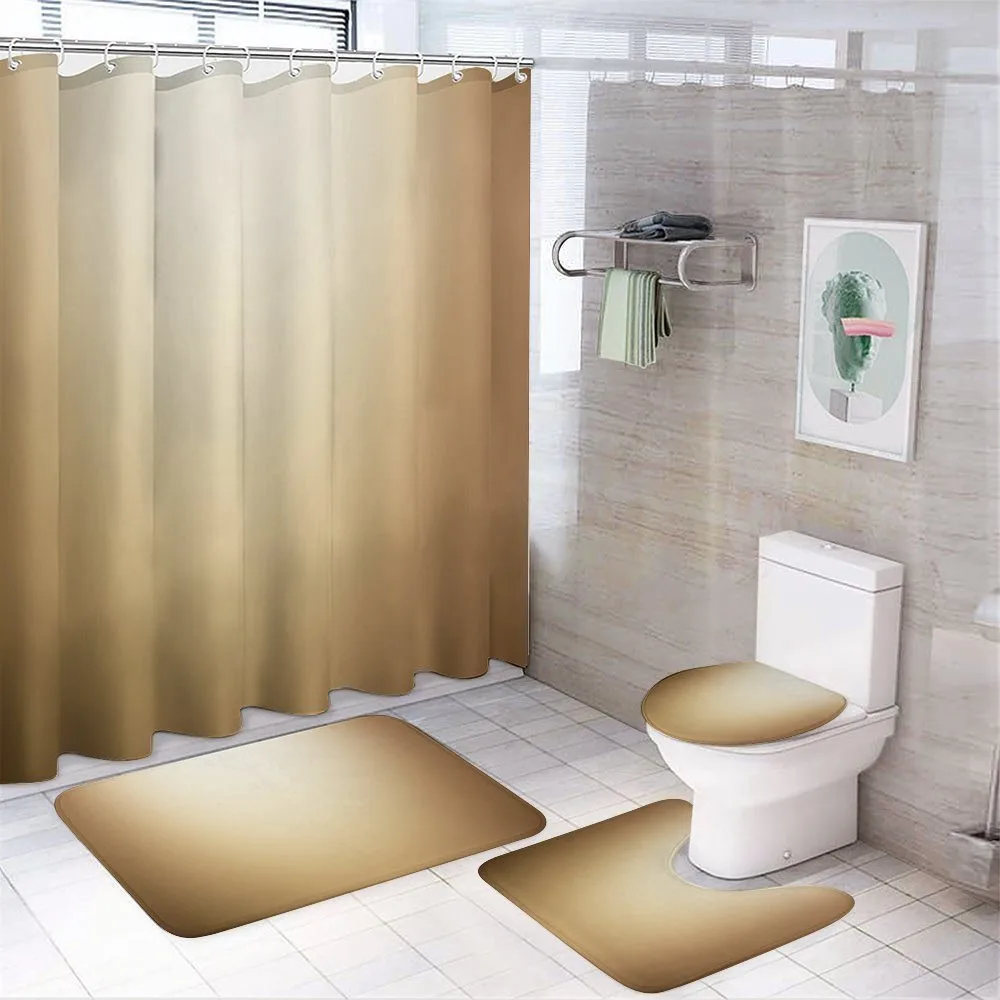 Abstract Plain Modern — 4-Piece Bathroom Set preview