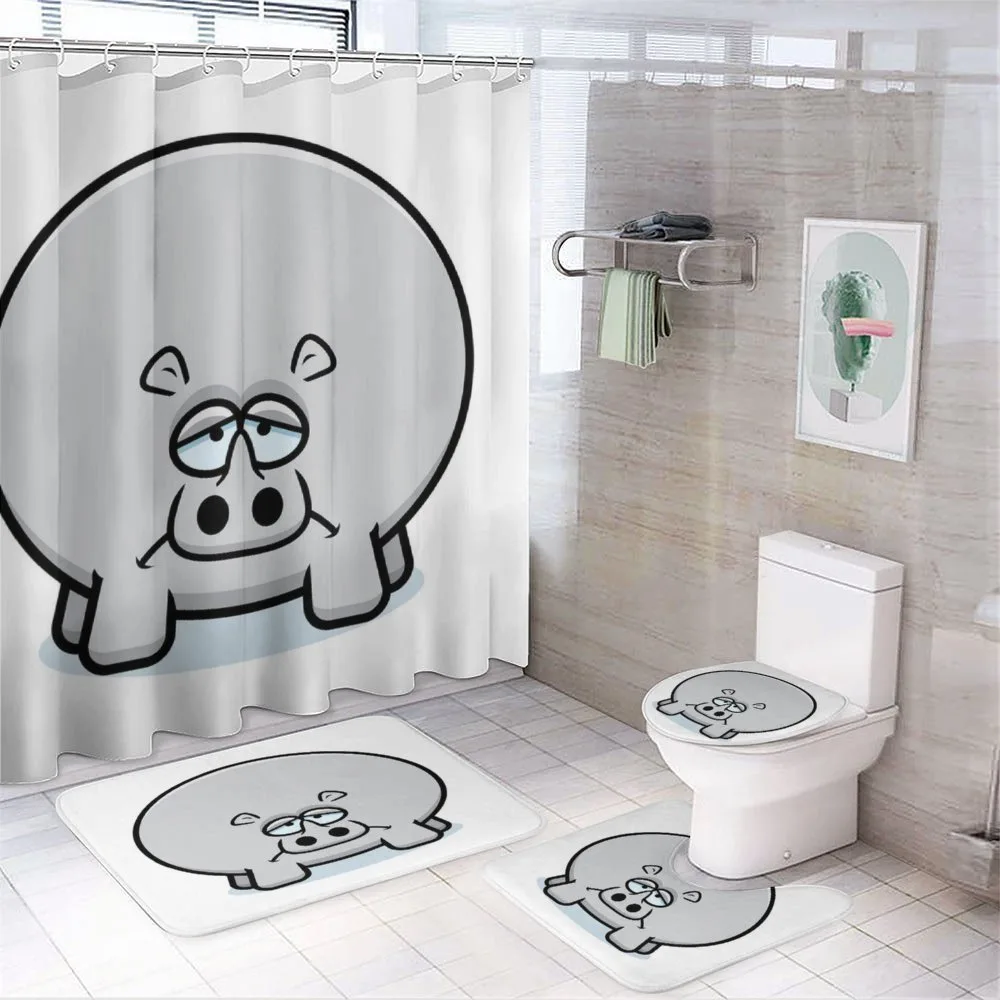 Animal with Sad Expression — 4-Piece Bathroom Set preview