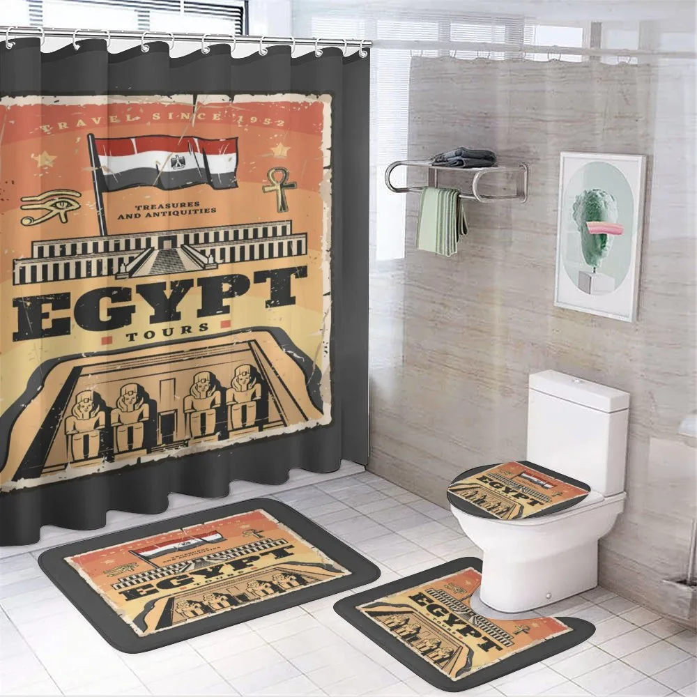 Exotic Tour Flag — 4-Piece Bathroom Set preview