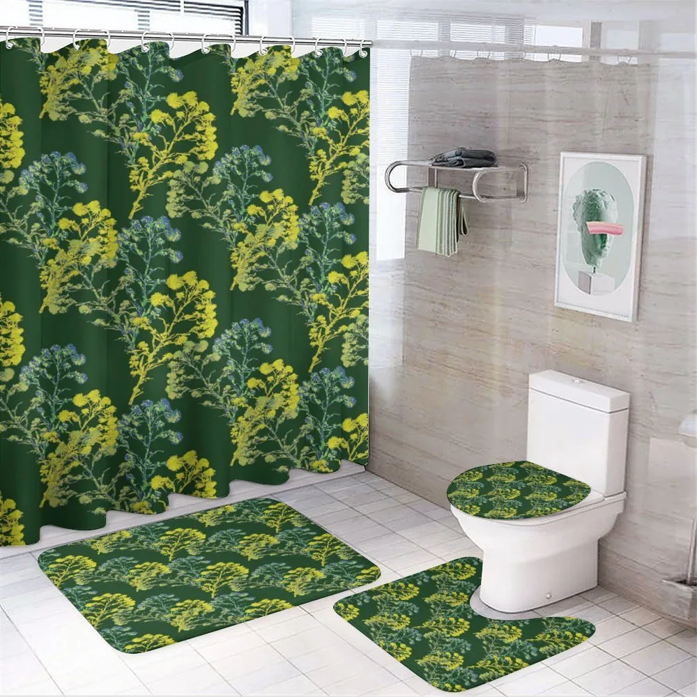 Helichrysum Yarrow Branches — 4-Piece Bathroom Set preview