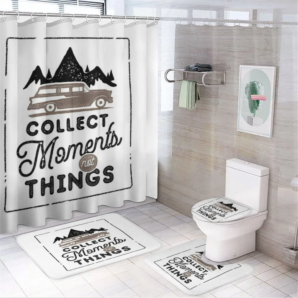 Collect Moments Not Things 4-Piece Bathroom Set product video