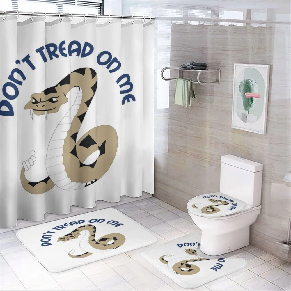 Dangerous Snake — 4-Piece Bathroom Set preview