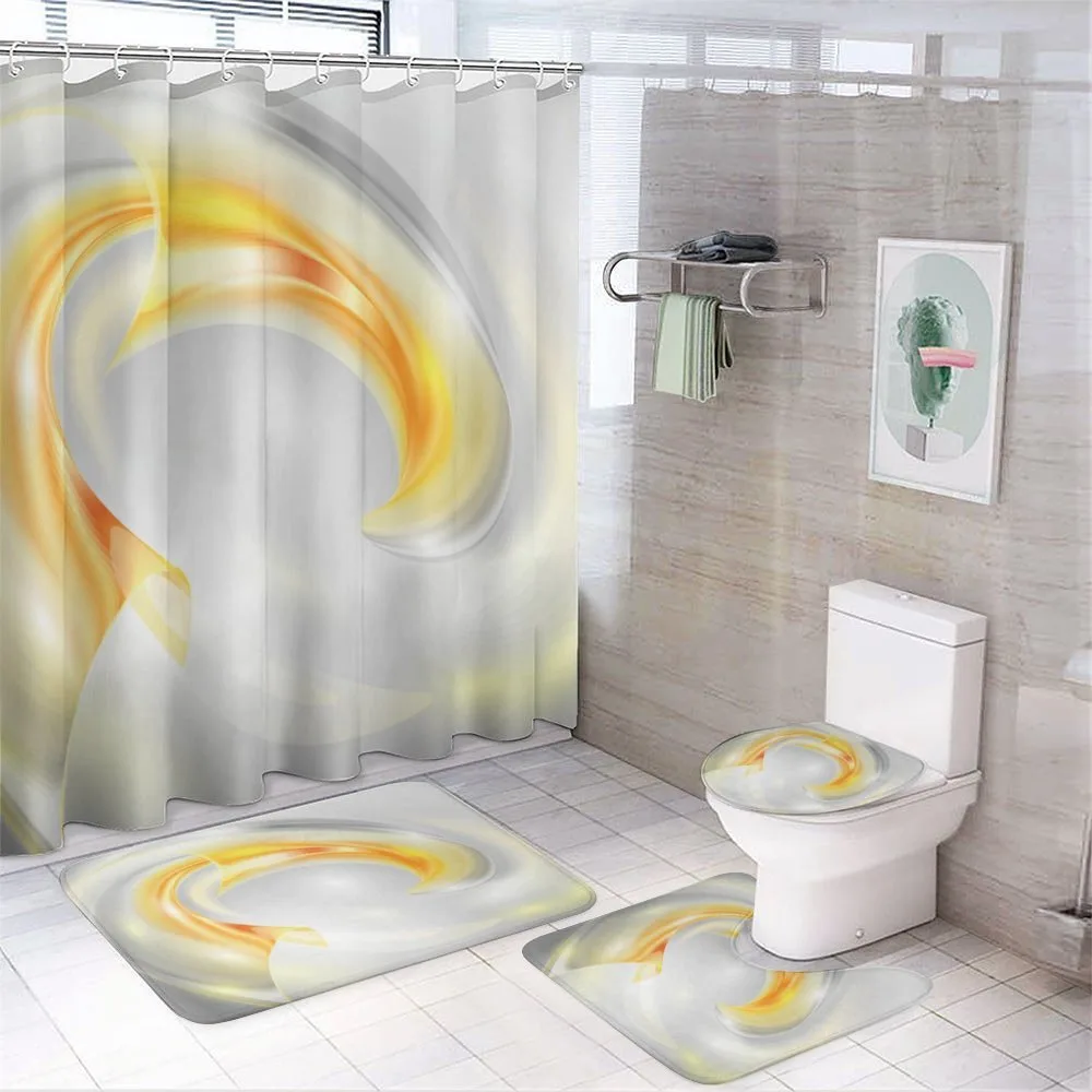 Futuristic Design — 4-Piece Bathroom Set preview