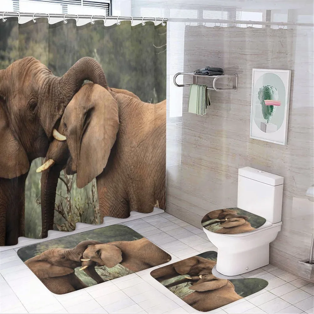 Safari Animals Savanna — 4-Piece Bathroom Set preview