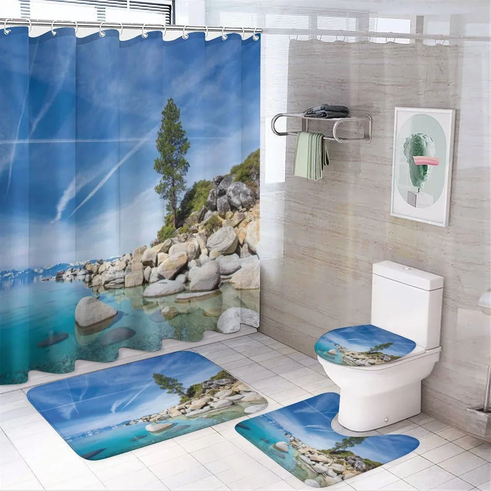 Seascape Lake Tahoe — 4-Piece Bathroom Set preview