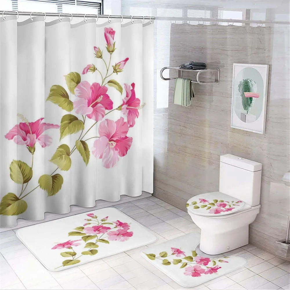 Wild Exotic Branches — 4-Piece Bathroom Set preview