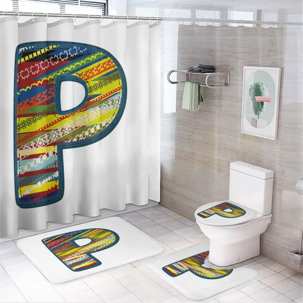 Boho Style Baby Theme — 4-Piece Bathroom Set preview