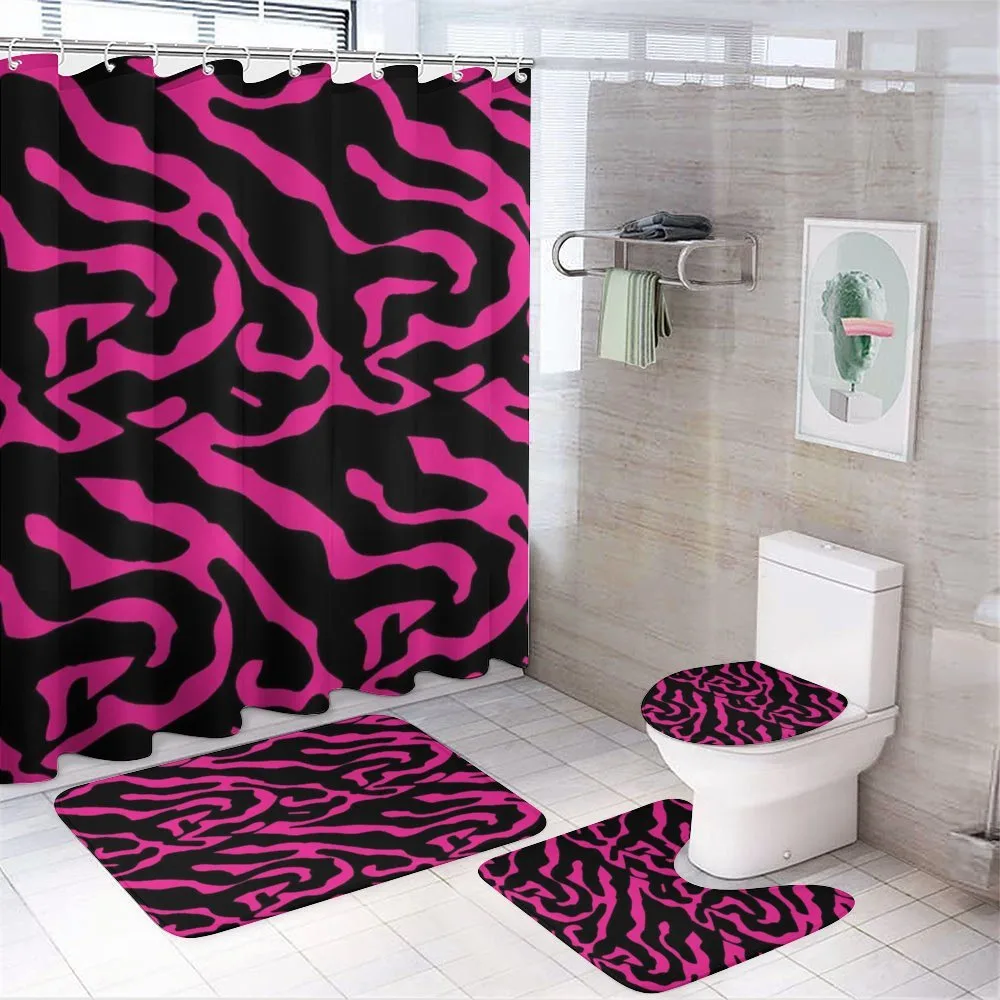 Exotic Safari Stripe — 4-Piece Bathroom Set preview