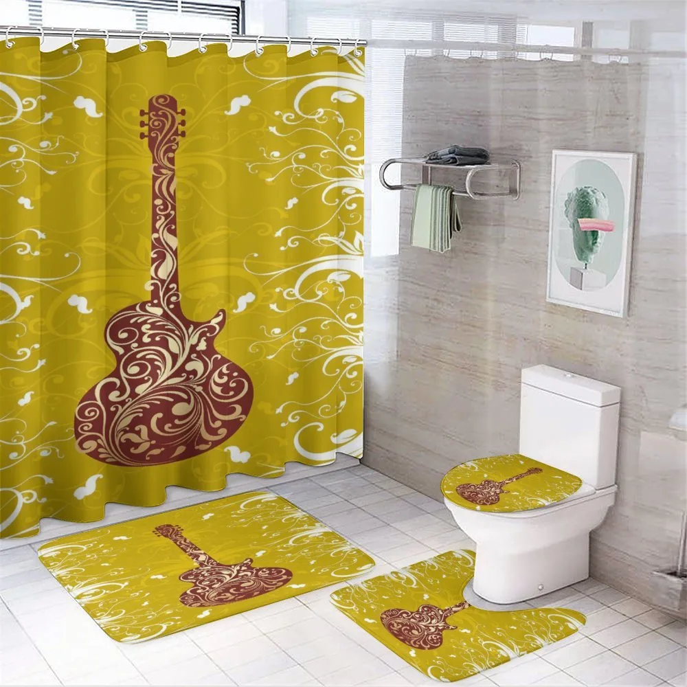 Floral Ornate Flourish — 4-Piece Bathroom Set preview