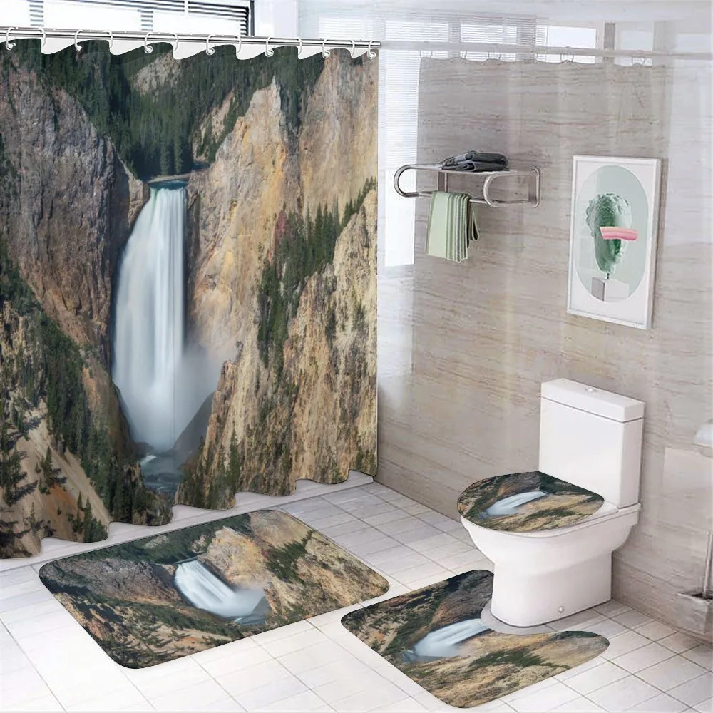 Grand Canyon of Yellowstone — 4-Piece Bathroom Set preview