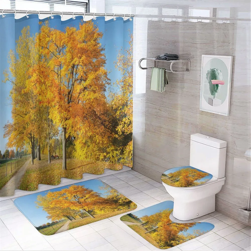 Maple Trees Countryside — 4-Piece Bathroom Set preview