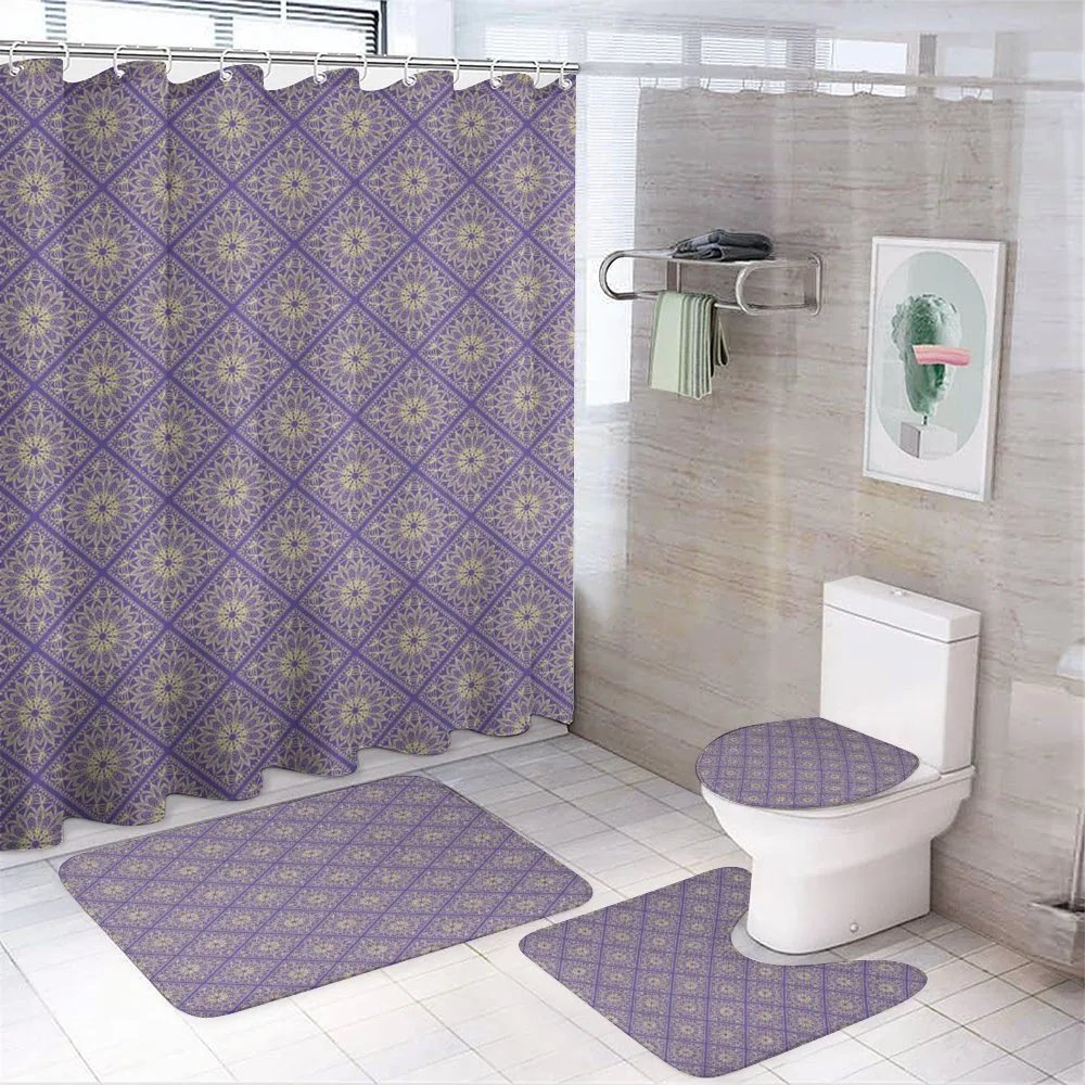 Motif Vibrant Tones — 4-Piece Bathroom Set preview