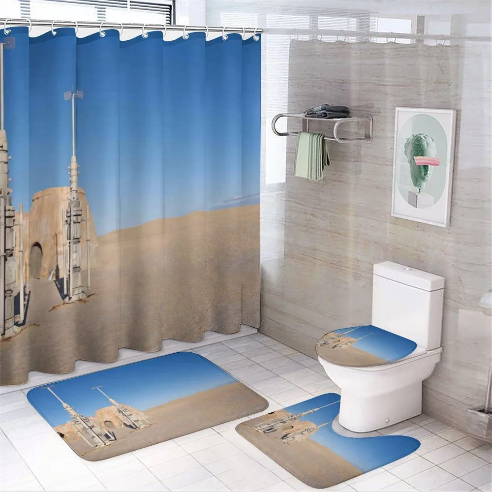 Planet Earth Theme — 4-Piece Bathroom Set preview